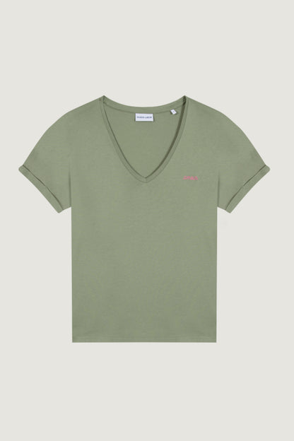 T-shirt Chateau Amour Olive Green