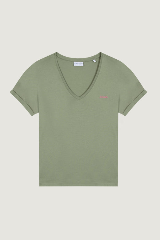 T-shirt Chateau Amour Olive Green