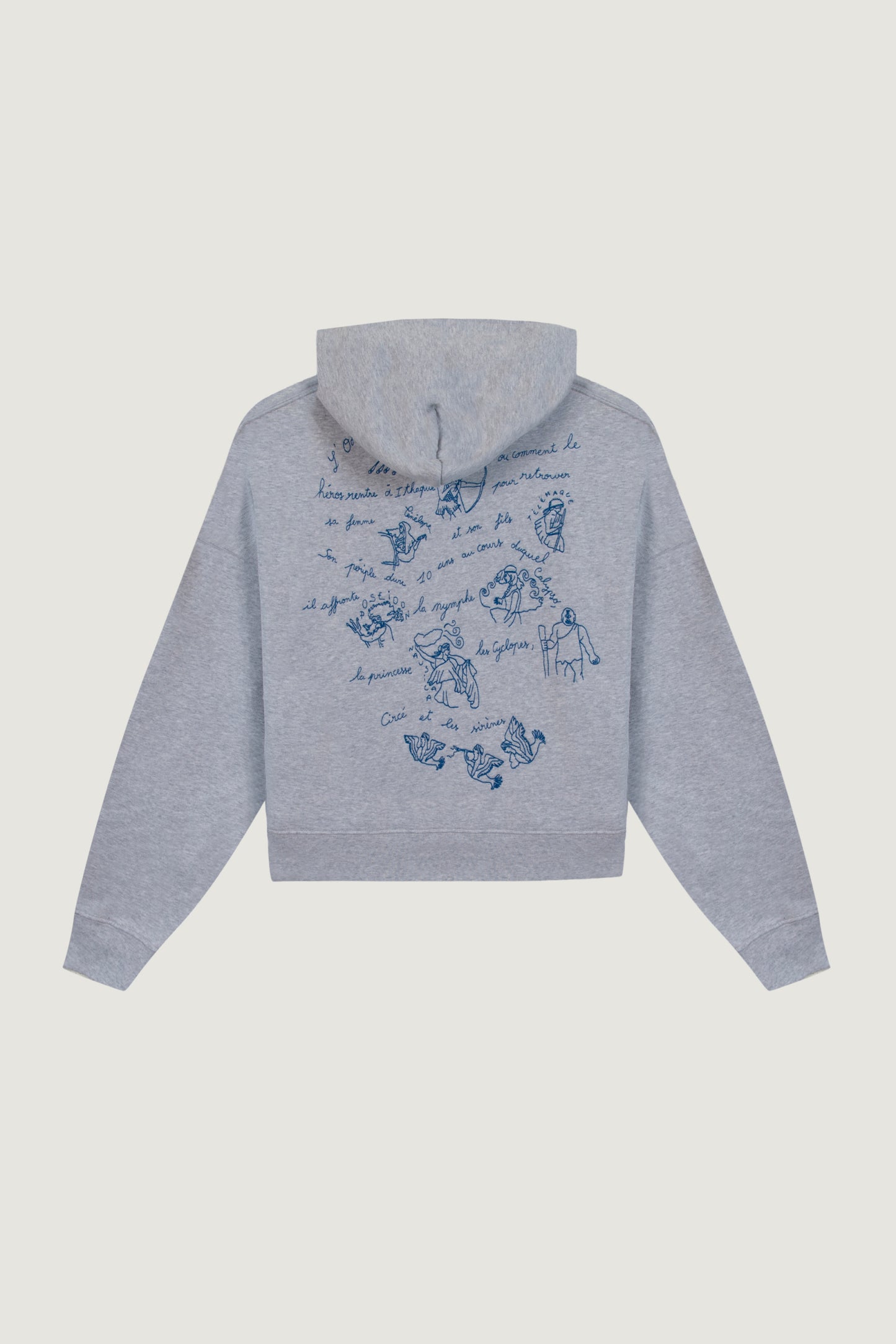 Hoodie Bardinet Ulysse Light Heather Grey