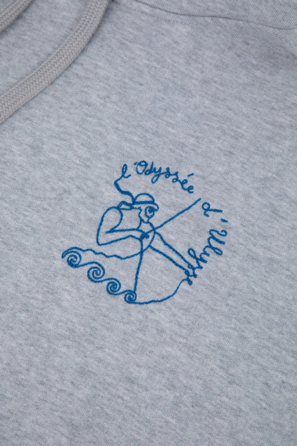 Hoodie Bardinet Ulysse Light Heather Grey