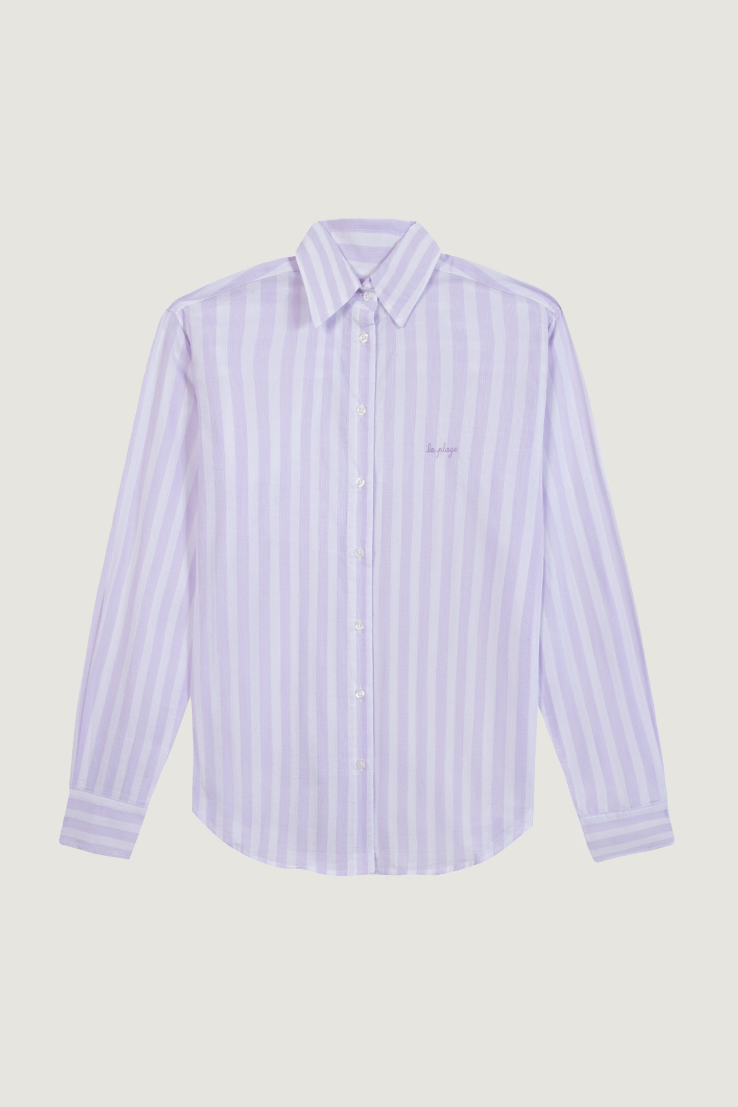 Chemise Dewet La Plage Seer Pink Stripes