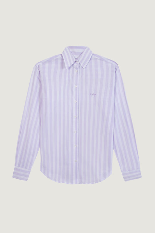 Chemise Dewet La Plage Seer Pink Stripes