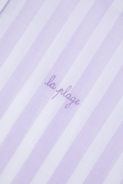 Chemise Dewet La Plage Seer Pink Stripes