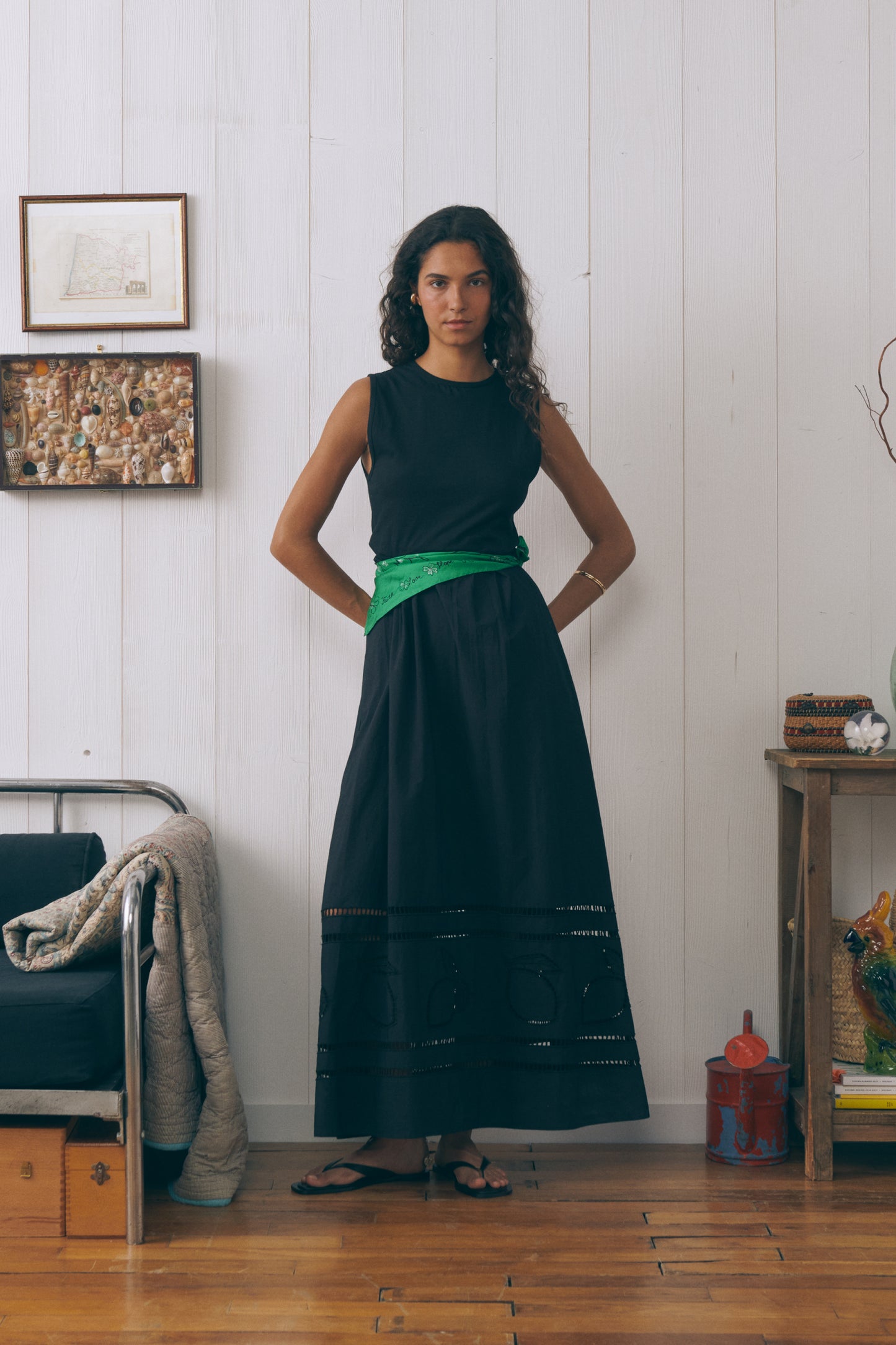 Robe Cresson Lemon Black