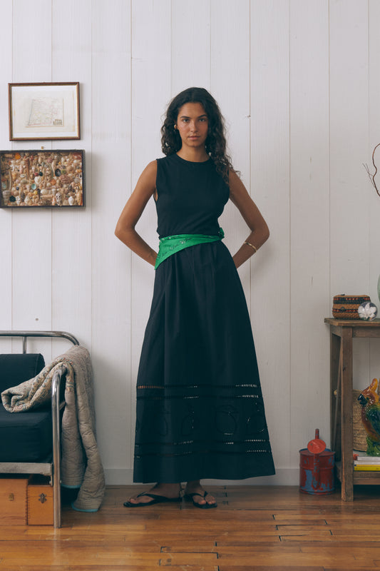 Robe Cresson Lemon Black