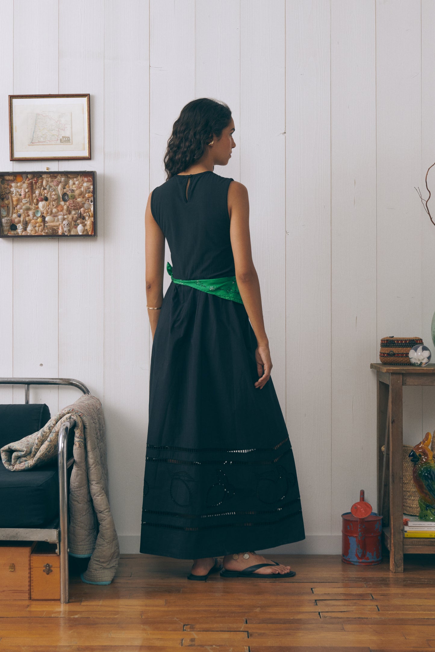 Robe Cresson Lemon Black