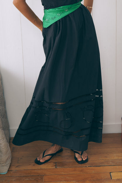 Robe Cresson Lemon Black