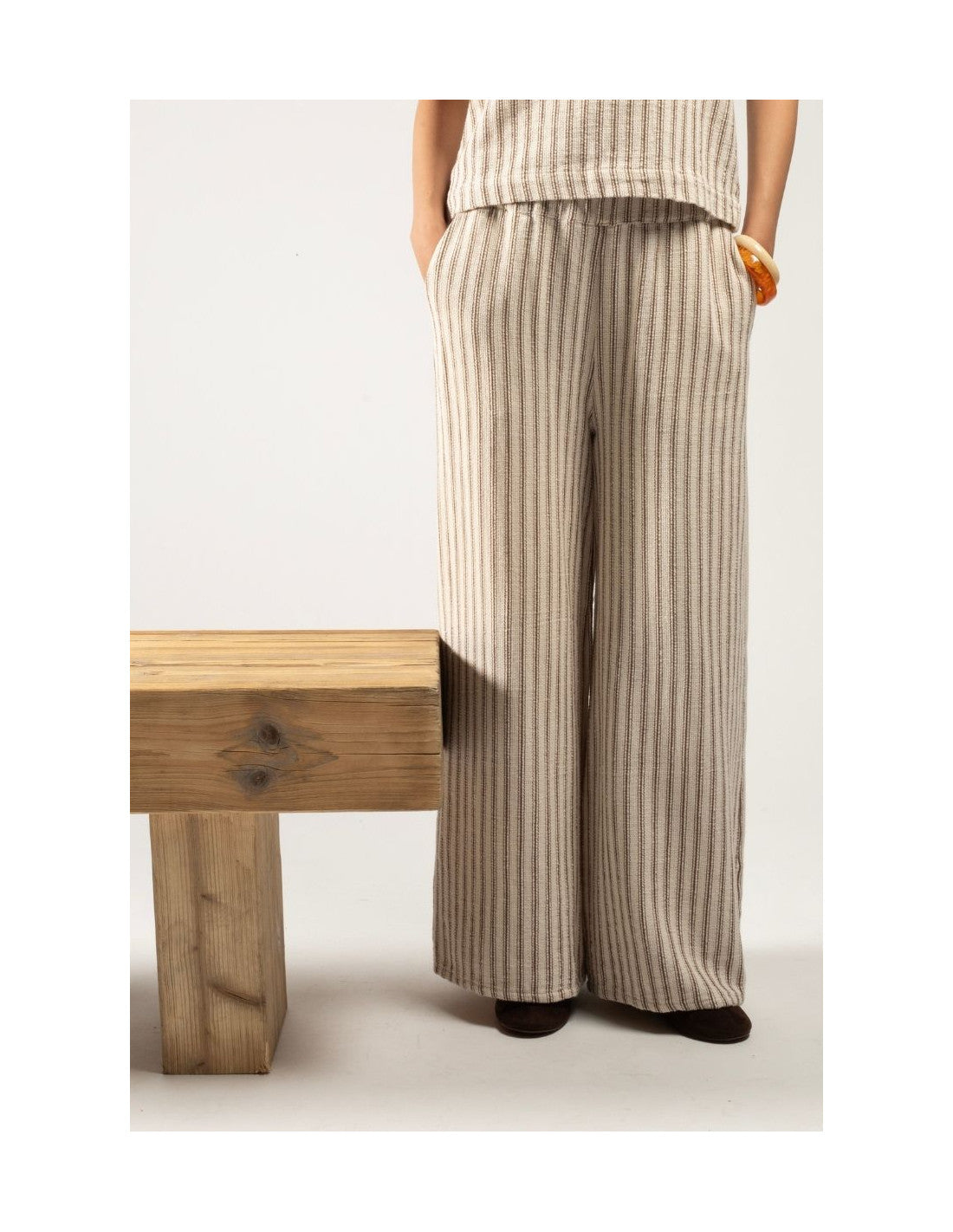 Pantalon Roquette Marron