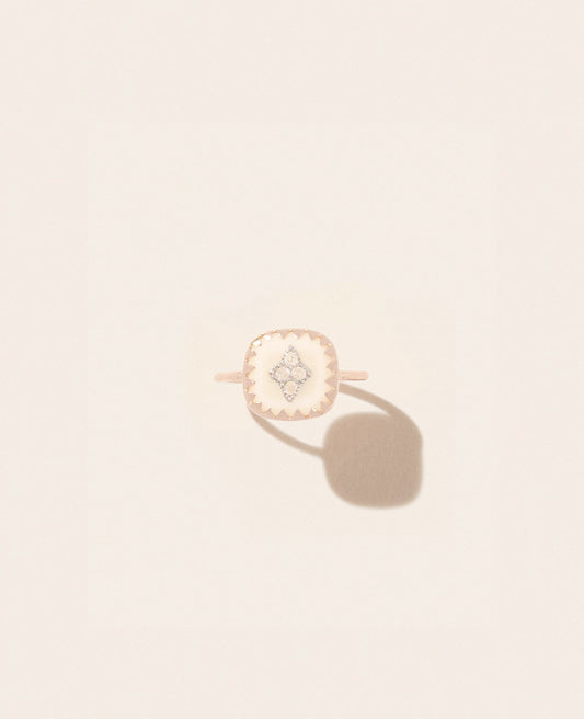 Bague Pierrot Blanc