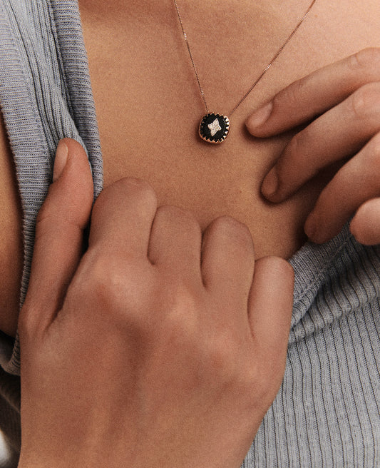 Collier Pierrot N°2 Noir