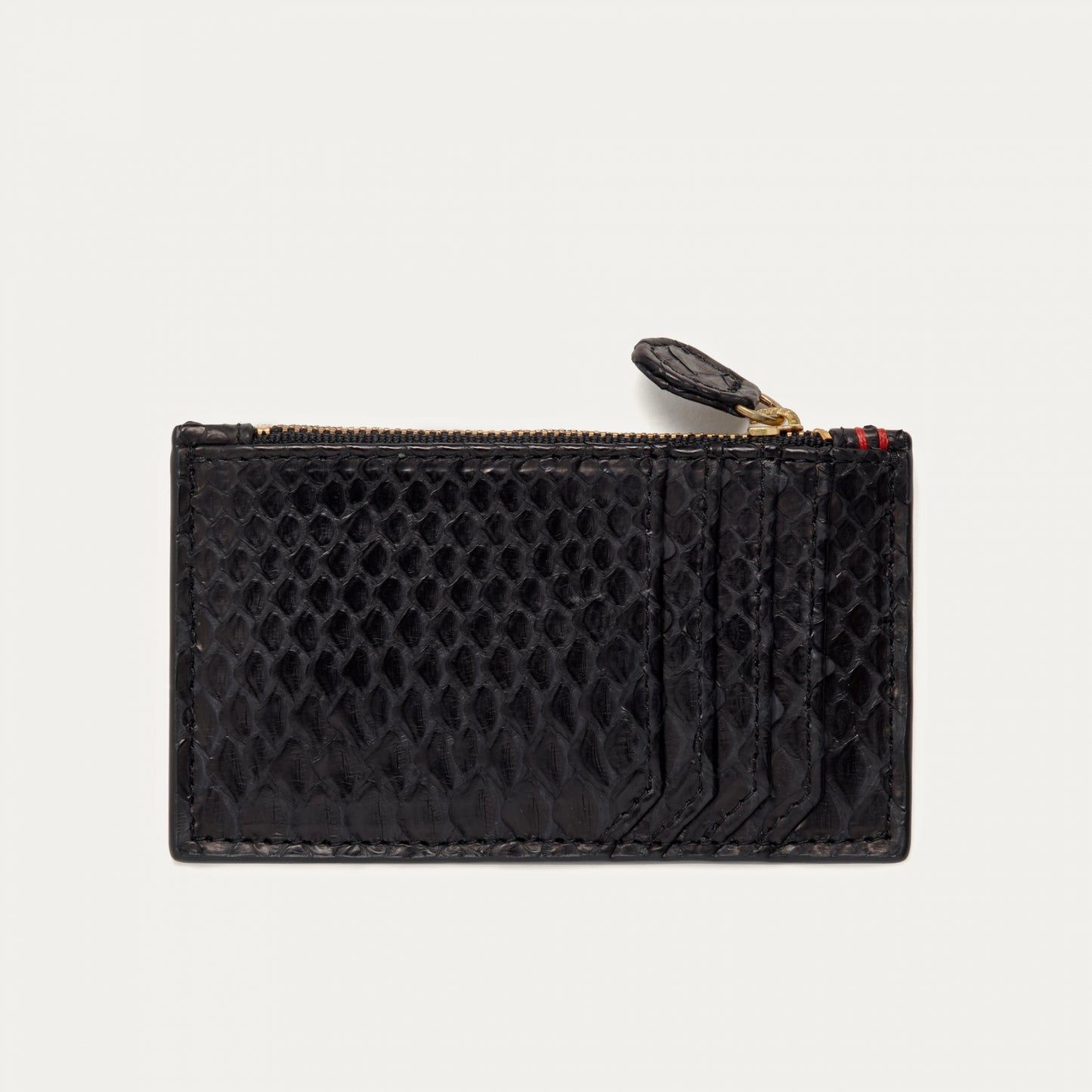 Porte Carte Helena Python Noir