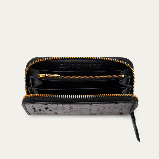 Portefeuille Bob Python Noir