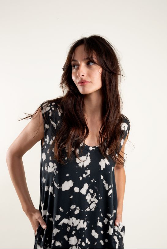 Robe Bafin Tie & Dye Noir