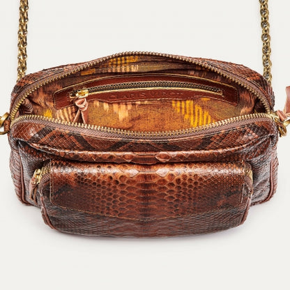 Sac Big Charly Python Moka