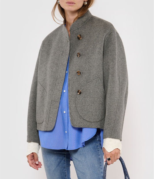 Veste Windsor Gris Clair Chine