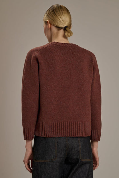 Pull Envie Rose Brun