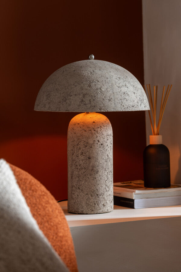 Lampe Champignon Beige