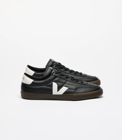 Basket Panenka Leather Black White