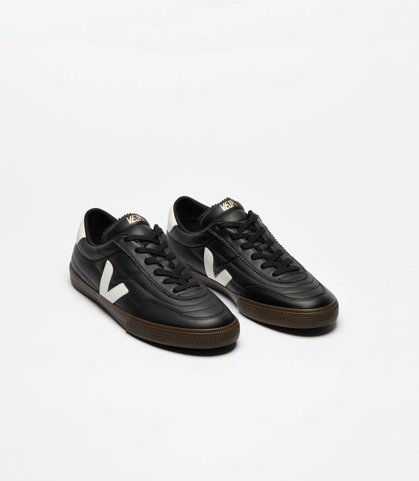Basket Panenka Leather Black White