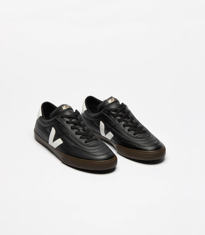 Basket Panenka Leather Black White