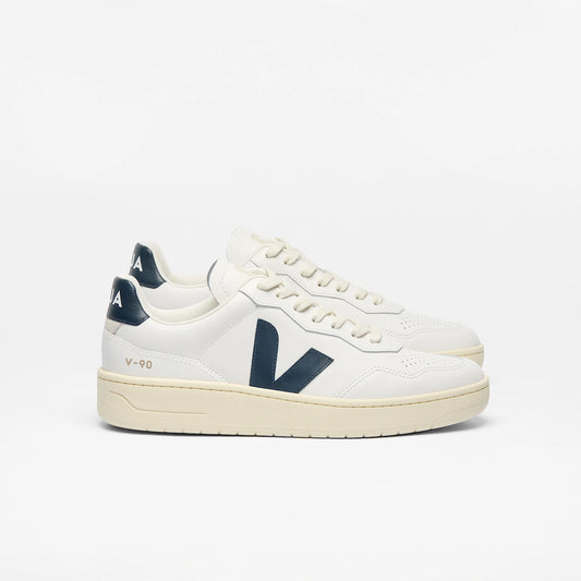 Basket V-90 Leather White Nautico