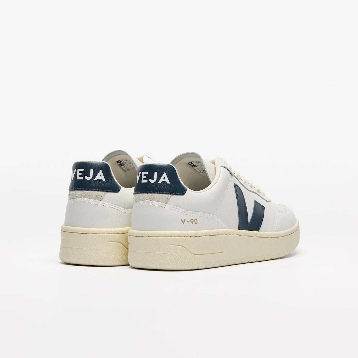 Basket V-90 Leather White Nautico