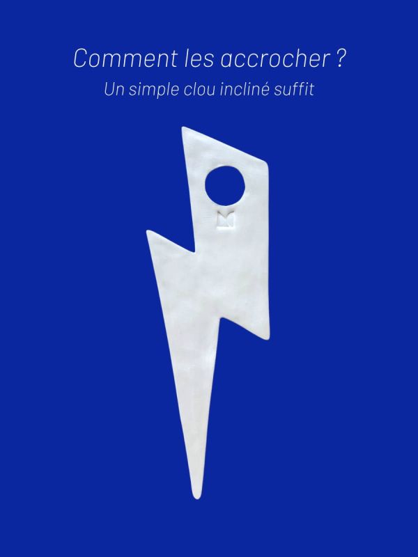 Eclair Ziggy Premium Bleu Outremer